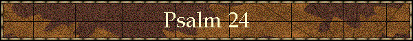 Psalm 24